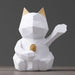 Lucky Cat Figurine Decorative Cute Piggy Bank for Children