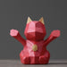 Lucky Cat Figurine Decorative Cute Piggy Bank for Children