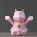 Lucky Cat Figurine Decorative Cute Piggy Bank for Children