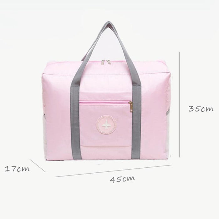 Luggage Can Put Trolley Case Folding Travel Bag