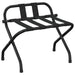 Luggage Rack with Backrest Black 56x39x52 Cm Optbip