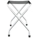 Luggage Rack Black And Silver 56x40x49 Cm Optbil