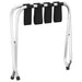 Luggage Rack Black And Silver 56x40x49 Cm Optbil