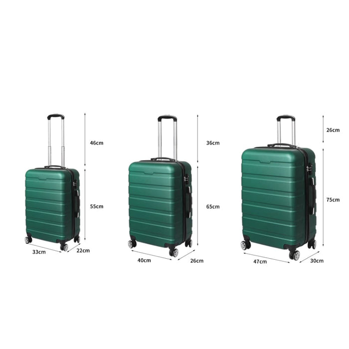 Luggage Suitcase Trolley 3pcs Set 20 24 28 Travel Packing
