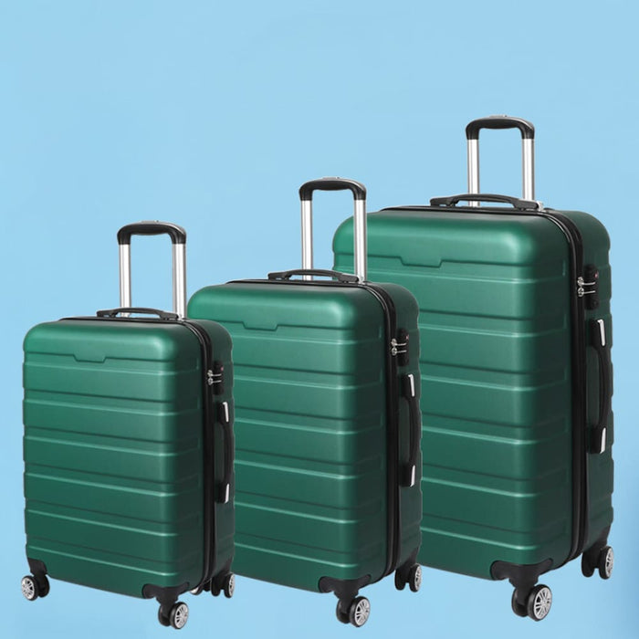 Luggage Suitcase Trolley 3pcs Set 20 24 28 Travel Packing