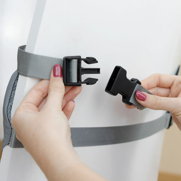 Gel Lumbar Cushion with Removable Cover Glushion Innovagoods