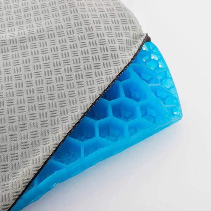 Gel Lumbar Cushion with Removable Cover Glushion Innovagoods