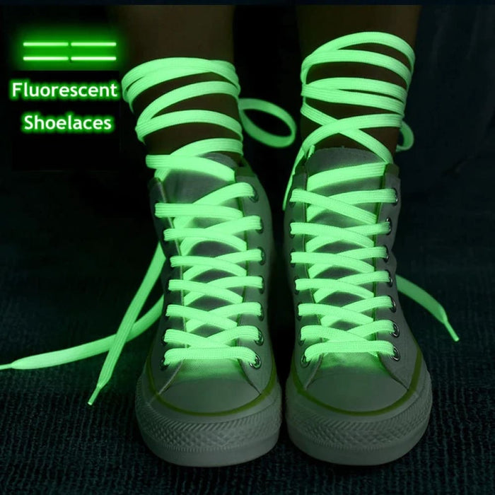 Luminous Athletic Sport Flat Canvas Glow in the Dark Night