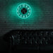 Led Luminous Backwards Wall Clock