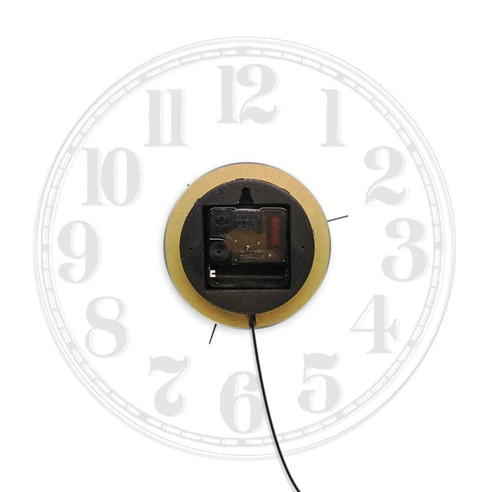 Led Luminous Backwards Wall Clock