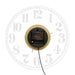 Led Luminous Backwards Wall Clock