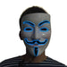 Luminous Led Neon Light Mask v for Vendetta Guy Fawkes