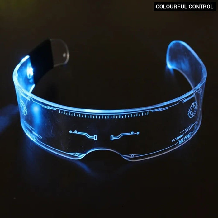 Led Luminous Vintage Colourful Light Up Glasses for Party