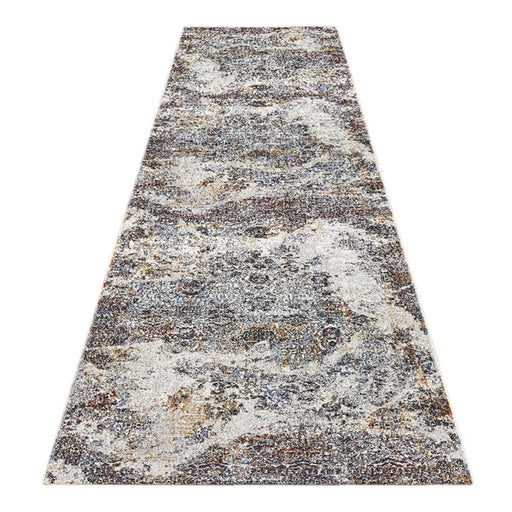 Luxe Vintage Textured Rug Light Grey 240x330