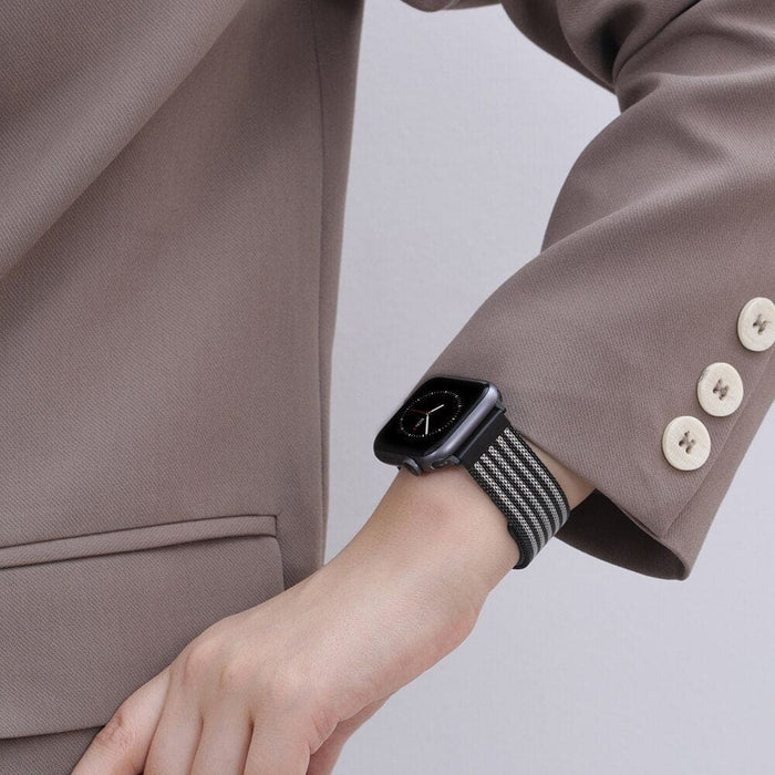 Luxurious Correa Metal Strap Compatible With Apple Watch