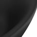 Luxury Basin Overflow Oval Matt Black 58.5x39 Cm Ceramic