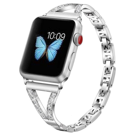 Luxury Diamond Stainless Steel Band For Apple Watch