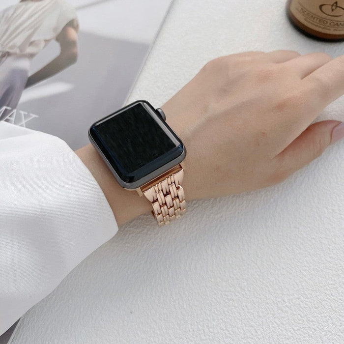 Luxury Diamond Steel Loop Strap for Apple Watch
