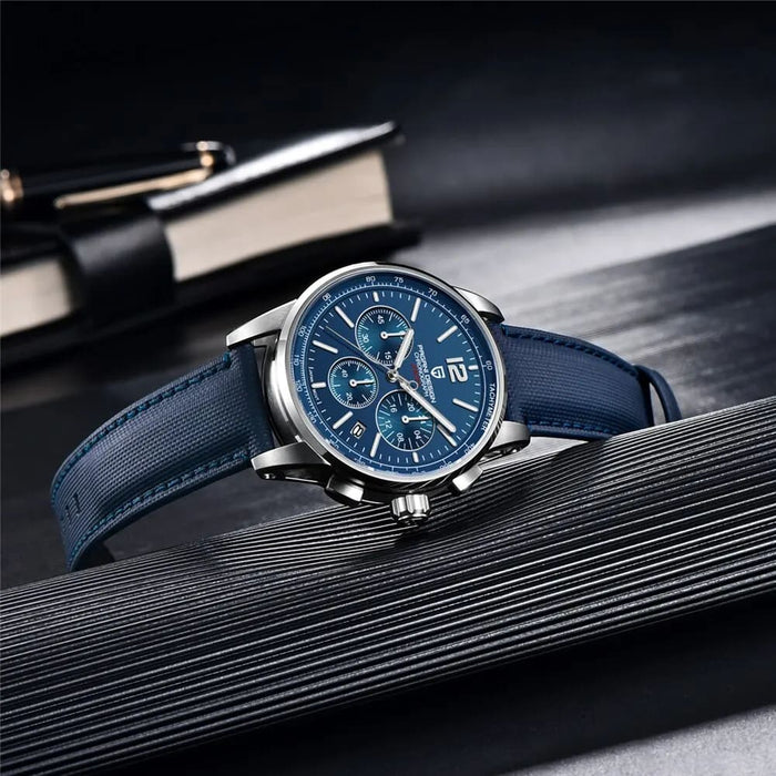 Luxury Mens Quartz Watch 100m Water Resistant