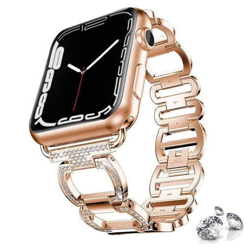 Luxury Metal Diamond Bracelet Strap For Apple Watch