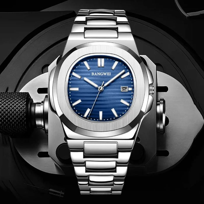Luxury Men Quartz Wristwatches 30m Waterproof Automatic