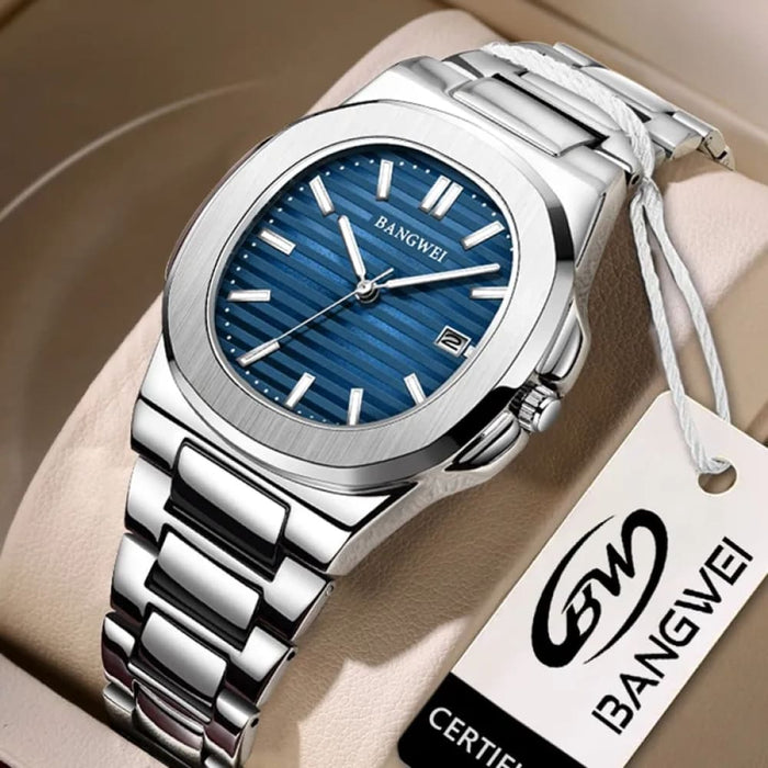 Luxury Men Quartz Wristwatches 30m Waterproof Automatic