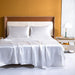 Luxury Rayon Satin Fitted Sheet Set Bedding
