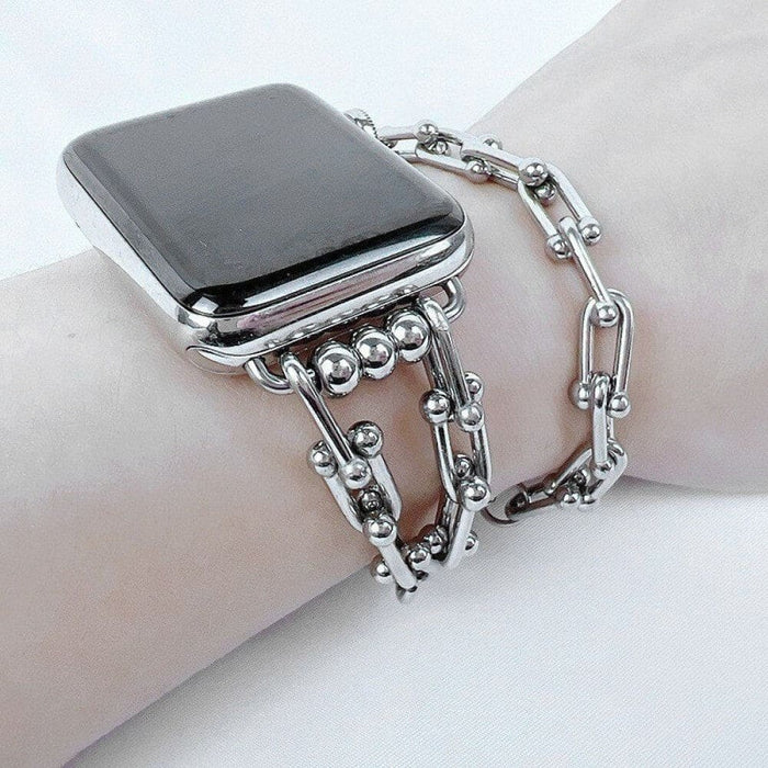 Luxury Stainless Steel Band Chain For Apple Watch