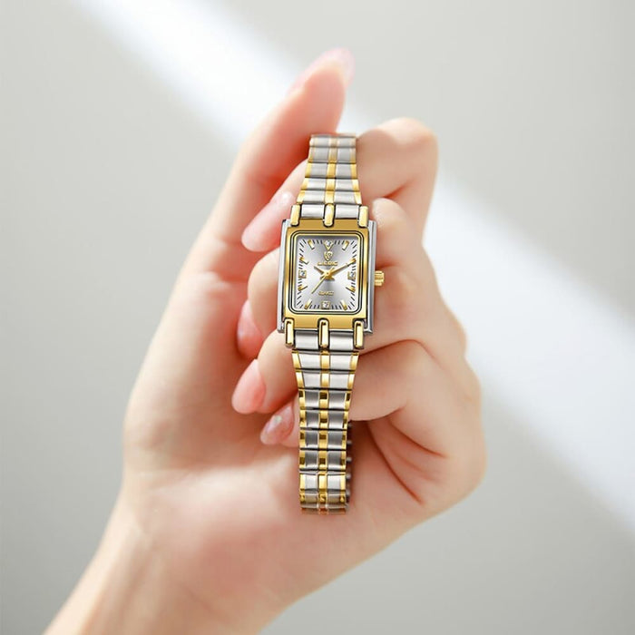 Luxury Stainless Steel Bracelet Quartz Watches Male Ladies