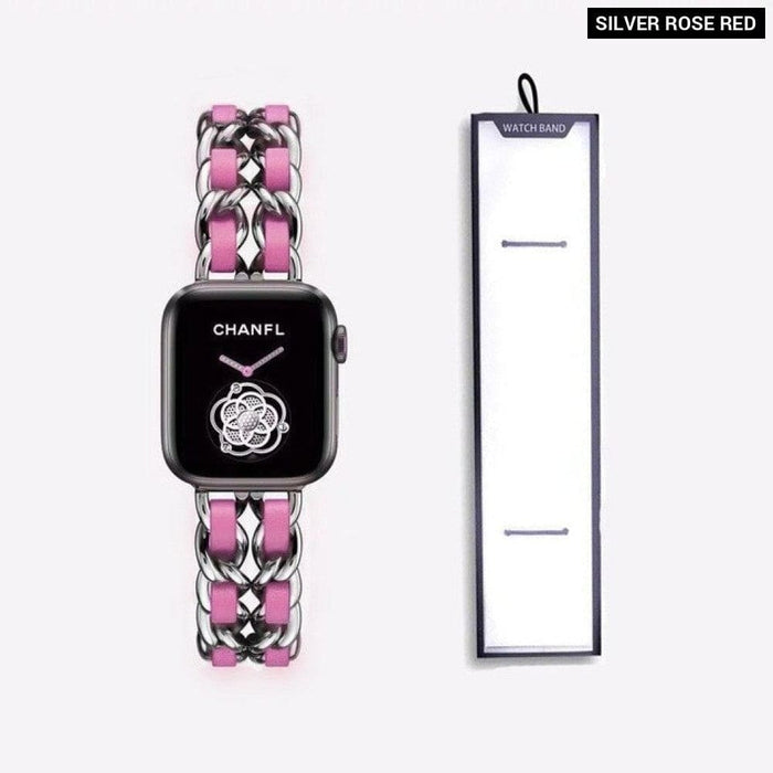 Luxury Stainless Steel Strap for Apple Watch