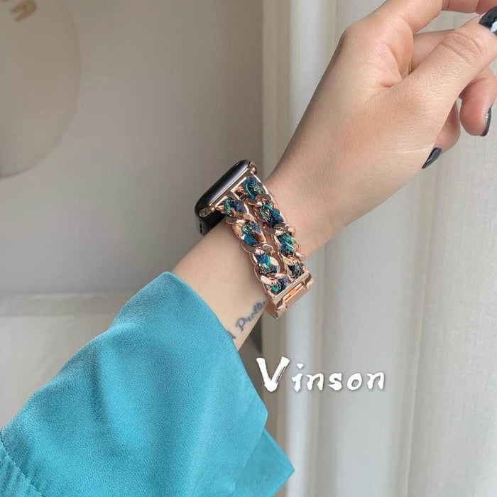 Luxury Stainless Steel Strap for Apple Watch