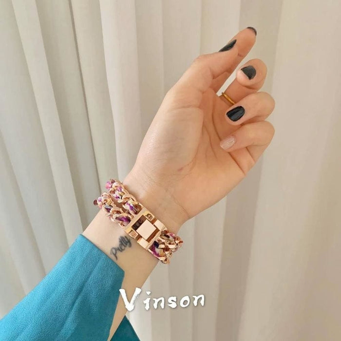 Luxury Stainless Steel Strap for Apple Watch