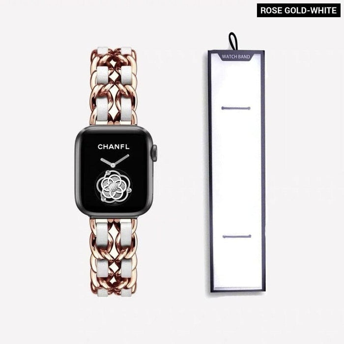 Luxury Stainless Steel Strap for Apple Watch