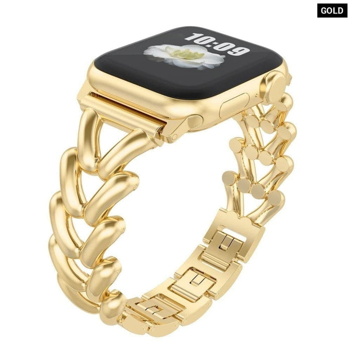 Luxury Steel Bracelet Strap for Apple Watch