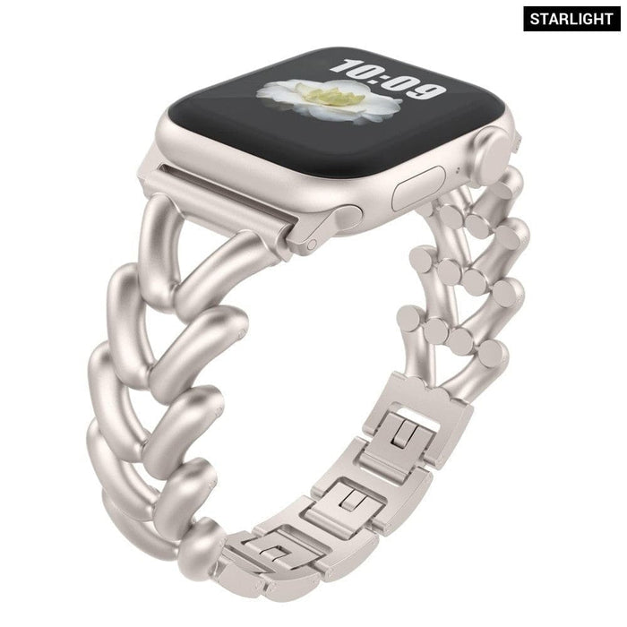 Luxury Steel Bracelet Strap for Apple Watch