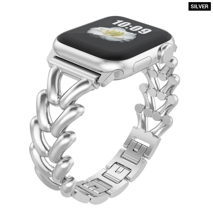 Luxury Steel Bracelet Strap for Apple Watch