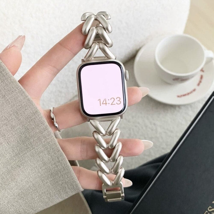 Luxury Steel Bracelet Strap for Apple Watch