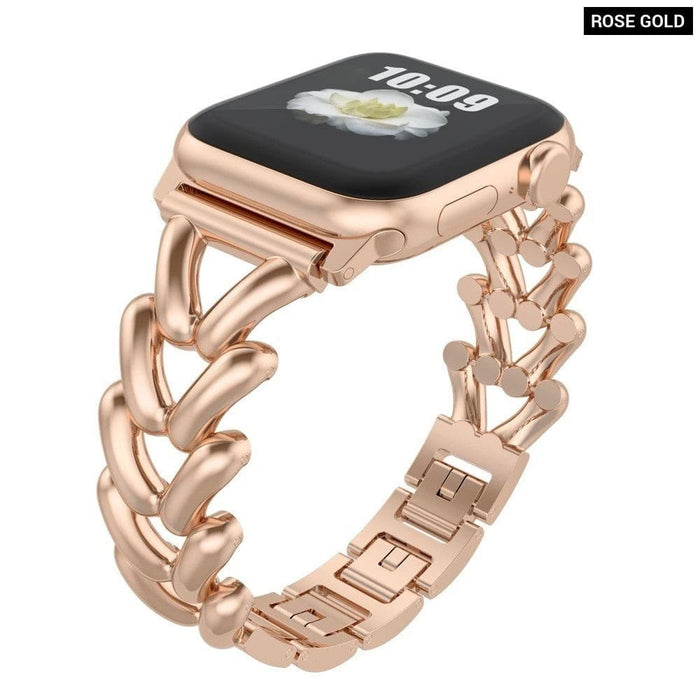 Luxury Steel Bracelet Strap for Apple Watch