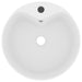 Luxury Wash Basin With Overflow Matt White 36x13 Cm Ceramic