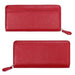 Lychee Texture Rfid Clutch With Zipper Fashionable