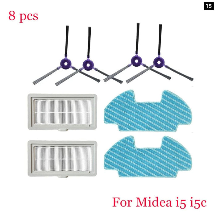 M I5c Vcr07 Vcr08 Mr09 Vr05r5050wk Side Brush Filter Mop