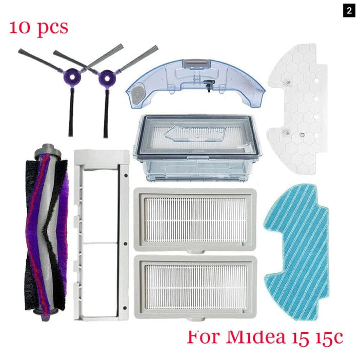 M I5c Vcr07 Vcr08 Mr09 Vr05r5050wk Side Brush Filter Mop