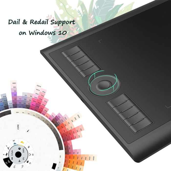 M10k Pro 10 * 6.25’’ Graphic Pen Tablet Drawing Board