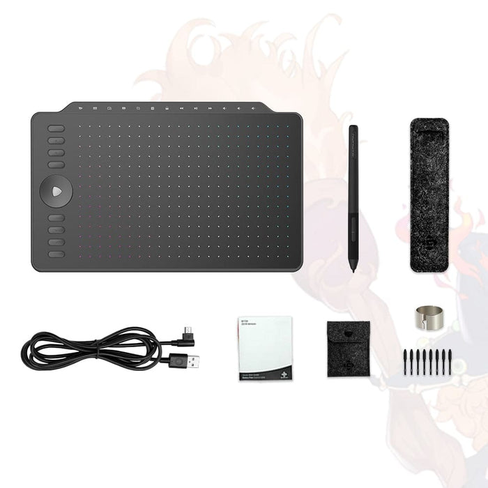 M1220 12 Inch Drawing Graphic Tablet 8192 Levels With 8