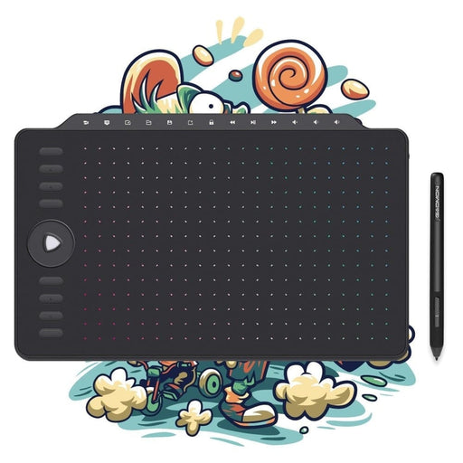 M1220 12 Inch Drawing Graphic Tablet 8192 Levels With 8