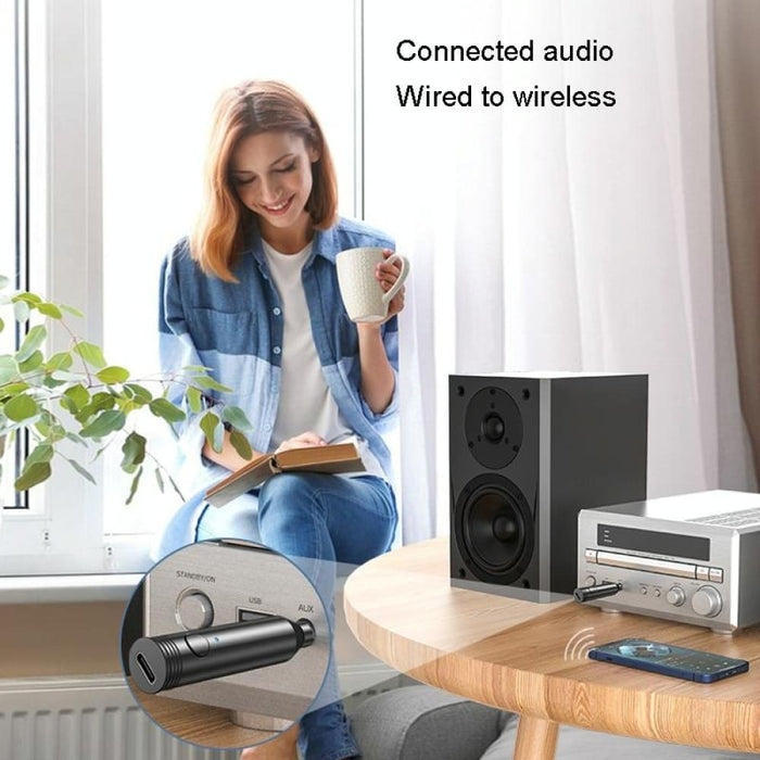 M416 Car Bluetooth Receiver Player Audio Adapter Aux