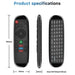 M6 For Home Tv Box Smart 2.4g Wireless Voice Function
