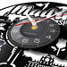 Madrid Skyline Laser Cut Vinyl Record Clock