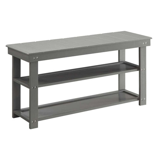 Maeve Shoe Storage Bench - Grey