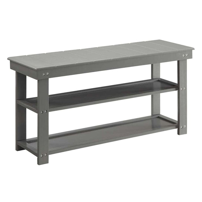 Maeve Shoe Storage Bench - Grey